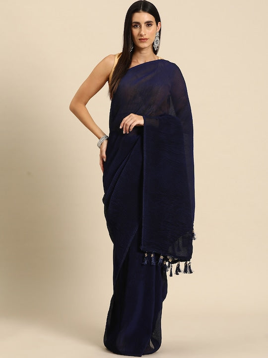 All about you Pleated Georgette Saree