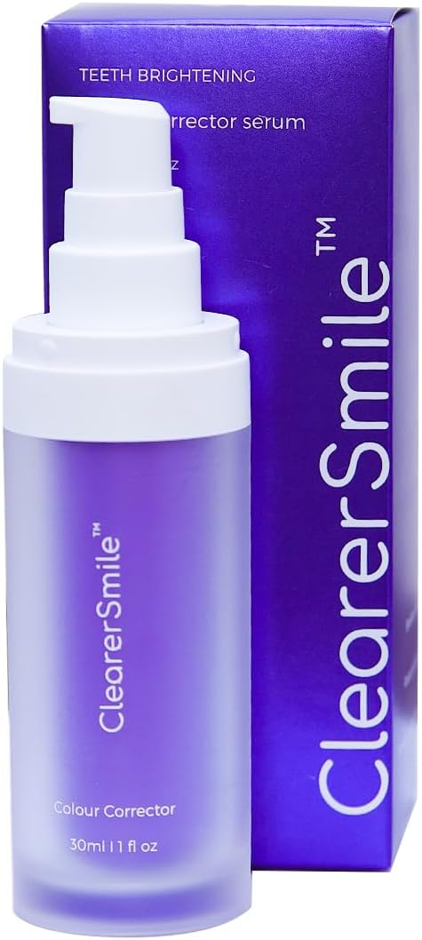 ClearerSmile Best Purple Toothpaste for Teeth whitening for Sensitive Teeth - Teeth Whitener