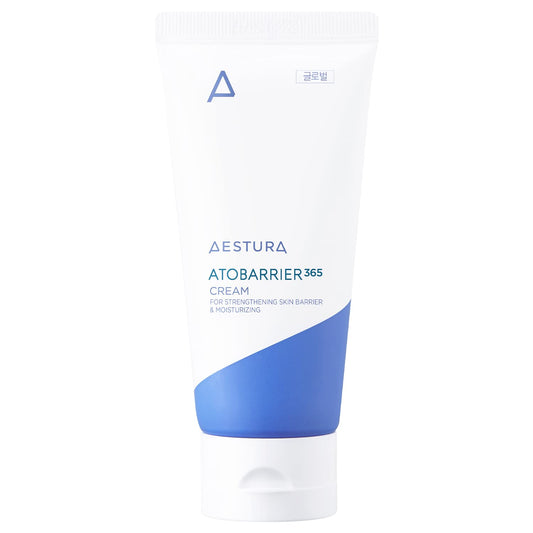 AESTURA ATOBARRIER365 Cream with Ceramide, Korean Skin Barrier Repair Moisturizer, 100-hour Lasting Hydration for Dry & Sensitive Skin, Cruelty Free, Hypoallergenic, 2.71 Fl Oz