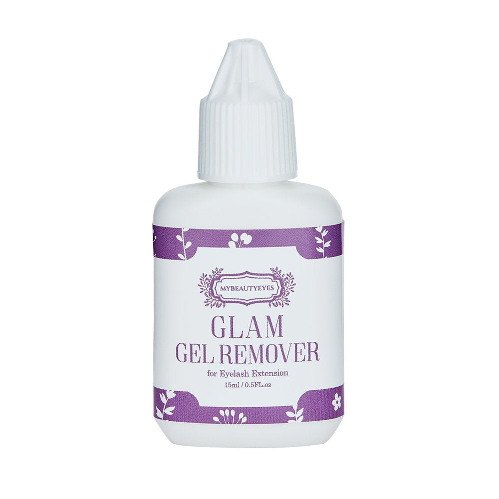 Eyelash Extension Gel Remover/Glam Gel Remover 15ml / Free Acetone/Quickly and Easily Removes Eyelash Extension Adhesive/Fast Dissolution Time