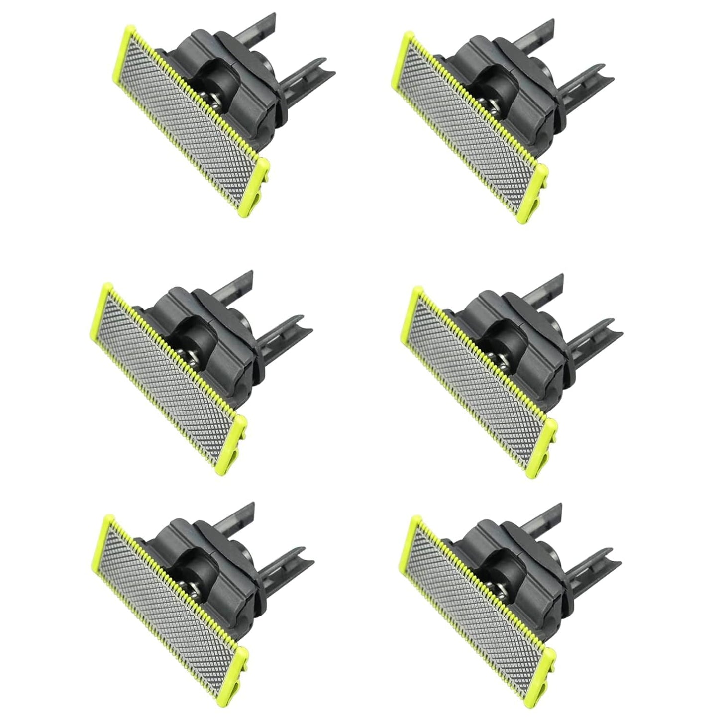 EELEAN Shavers Replacement Heads Compatible with Philips Norelco One 1 Blade, 6 pcs-Q1