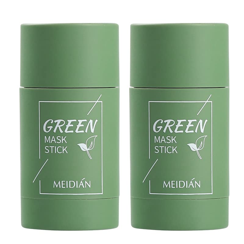 Monirsen 2 Pack Oneews Green Tea Mask Stick, Atheniz Blackhead Remover, Green Tea Mask Stick Blackhead Remover, Lumina Lure Poreless Green Tea Mask Stick, Reetata Green Tea Mask