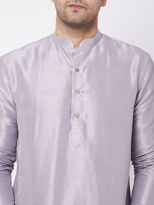 Vastramay Men Mandarin Collar Kurta