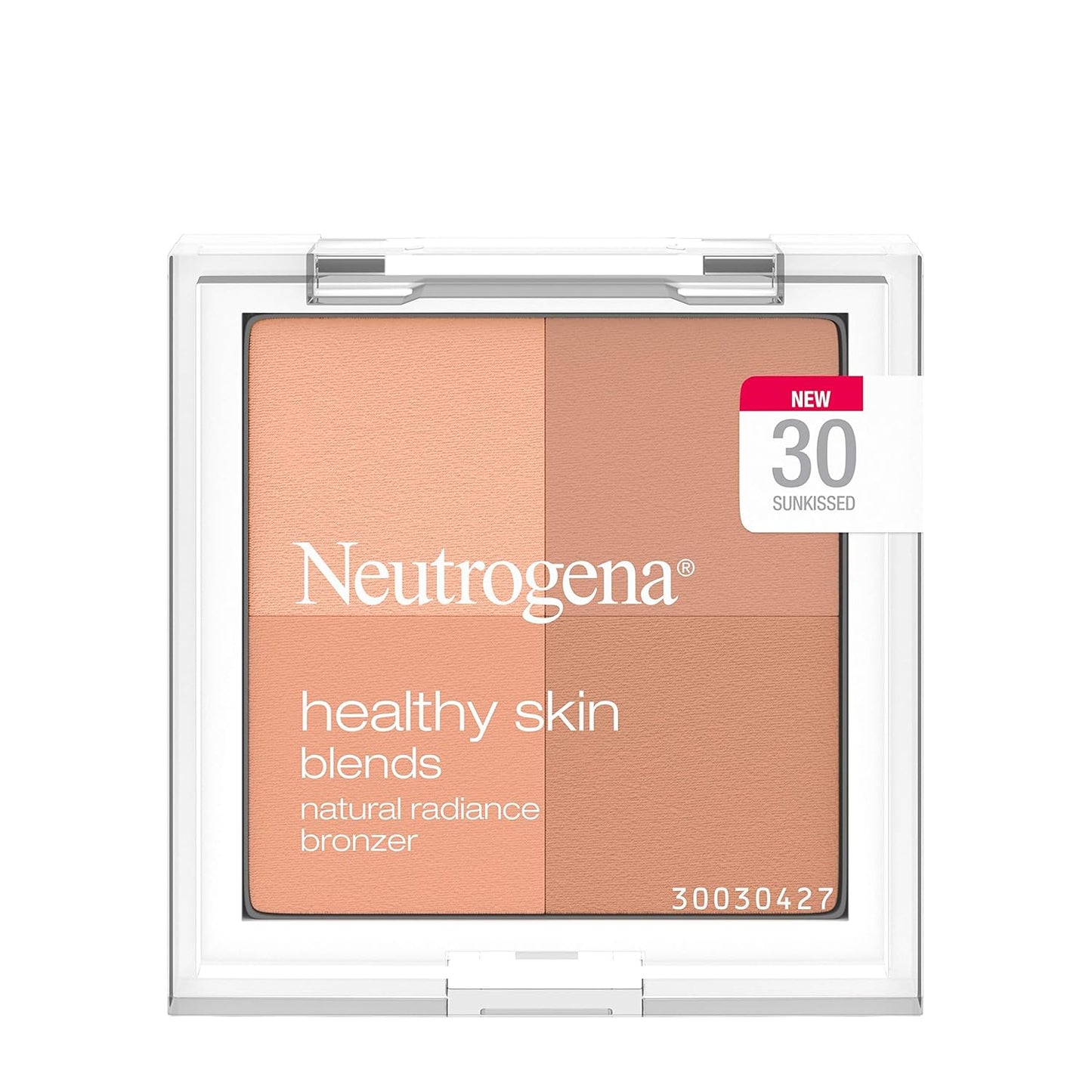 Neutrogena Healthy Skin Blends Powder Blush Makeup Palette, Illuminating Pigmented Blush with Vitamin C & Botanical Conditioners for Blendable, Buildable Application, 30 Sunkissed.3 oz