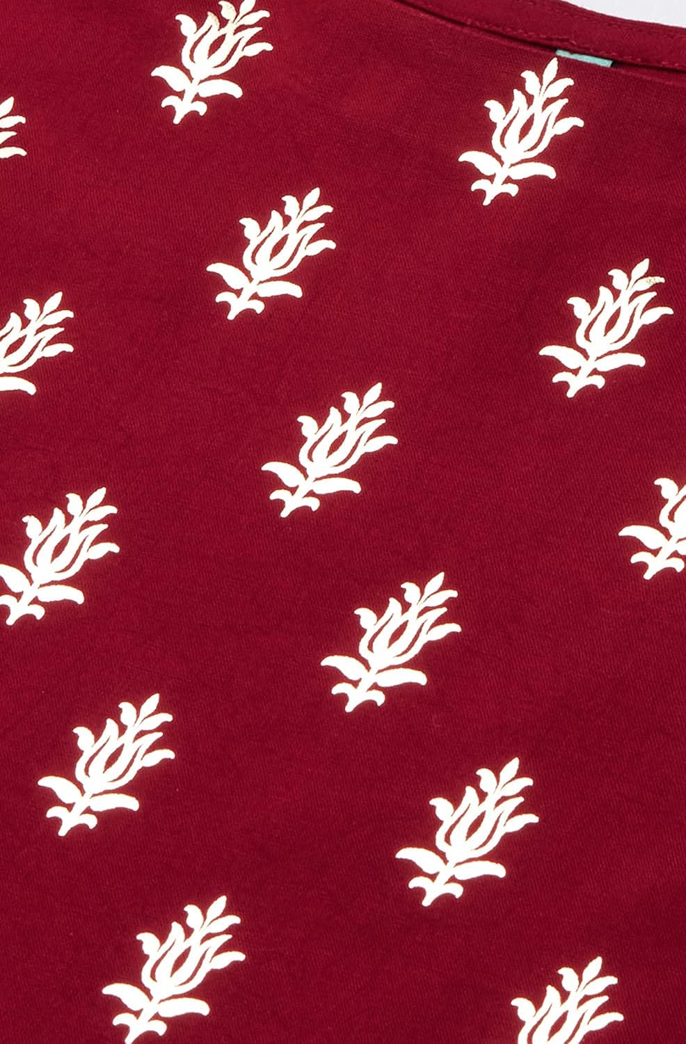 Janasya Women's Maroon Rayon Kurti With Sharara And Dupatta