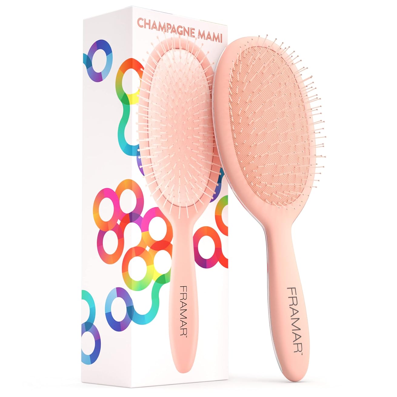 Framar Detangling Brush for Curly Hair Ð Hair Brushes for Women Detangler, Hair Brush Women, Hair Detangler Brush for Curly Hair, Elegant Hair Brush Detangler Kids Hair Brush