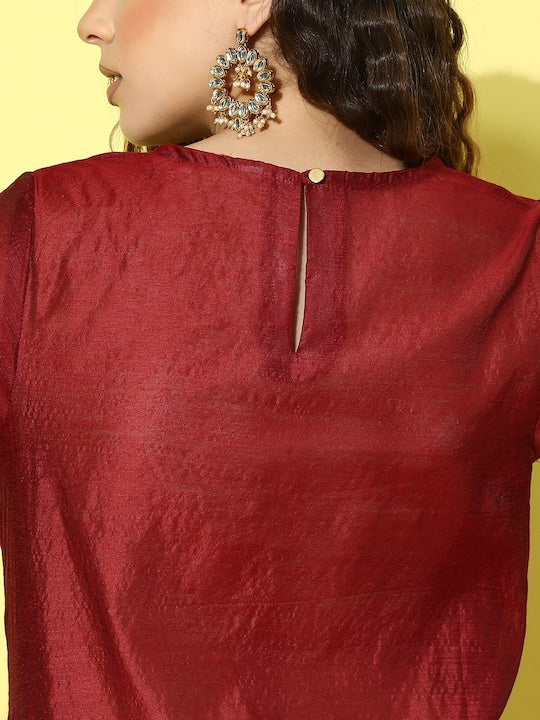 All about you Women Gotta Patti Kurta with Trousers