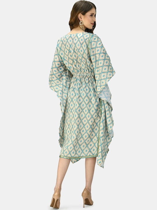 Myshka Multi Kaftan Longline Top