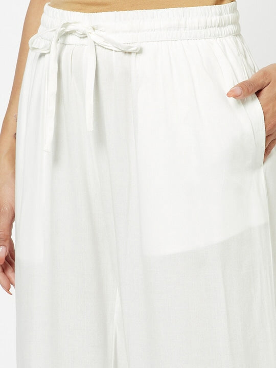 IMARA Ethnic Motifs Embroidered Kurta with Trousers & With Dupatta