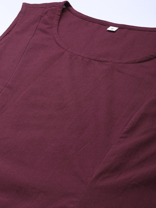 House of Pataudi Solid Jashn Kurta With Sequinned Jacket