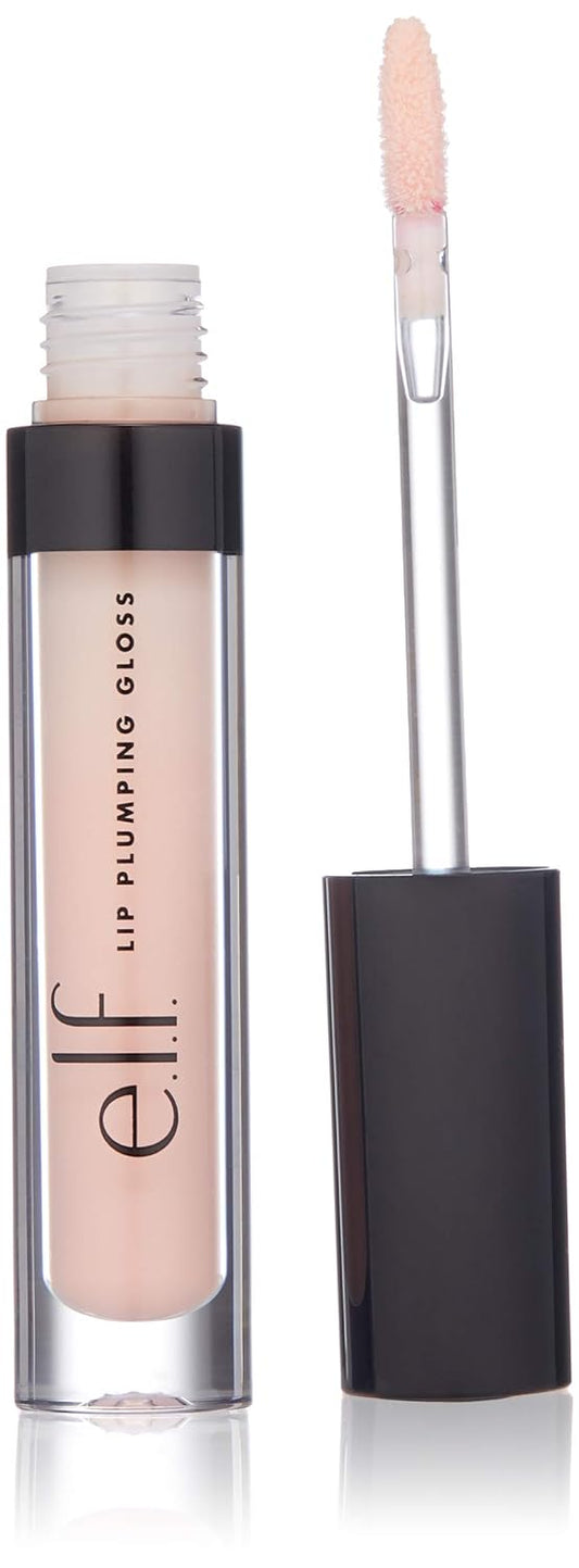e.l.f. Lip Plumping Gloss, Volumizing and Hydrating, Pink Cosmo, 0.09 Ounce