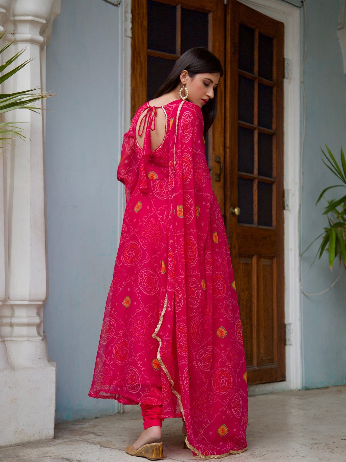 ONEWE INDIA Amba Bandhani Set (Set of 3)