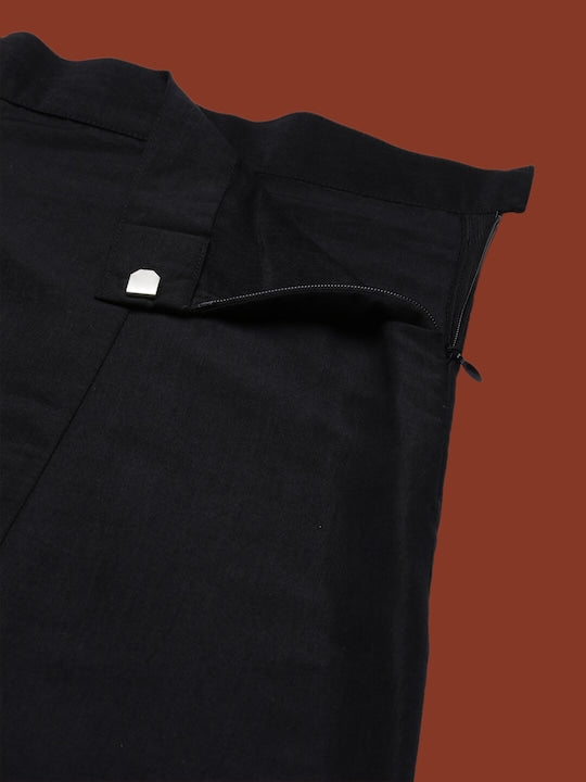 IMARA Embellished V-Neck Sleeveless Choli Gotta Patti With Lehenga and Embellished Dupatta