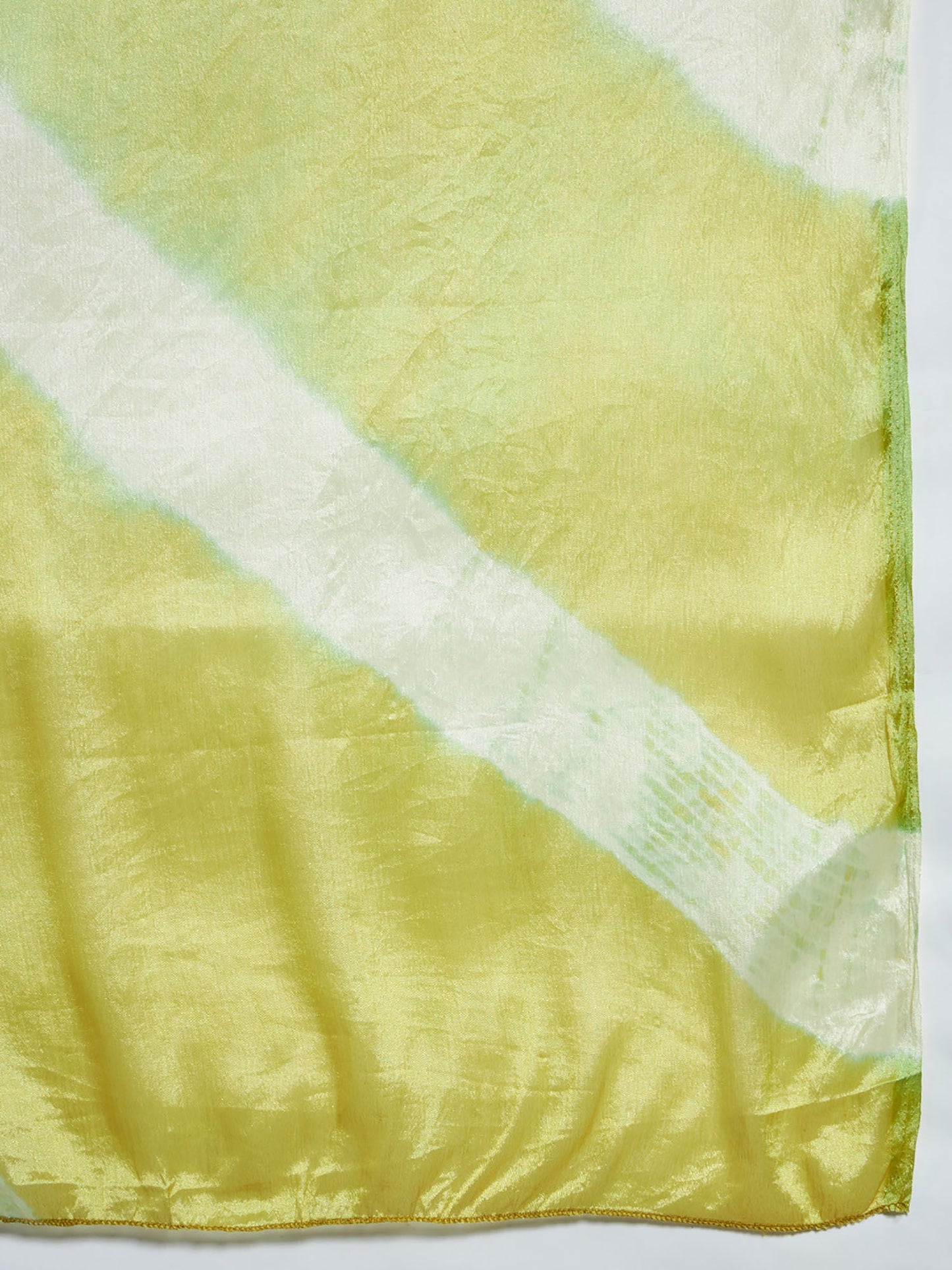 Heeposh Stripe Printed A-Line Kurta with Pant & Dupatta (Set of 3)