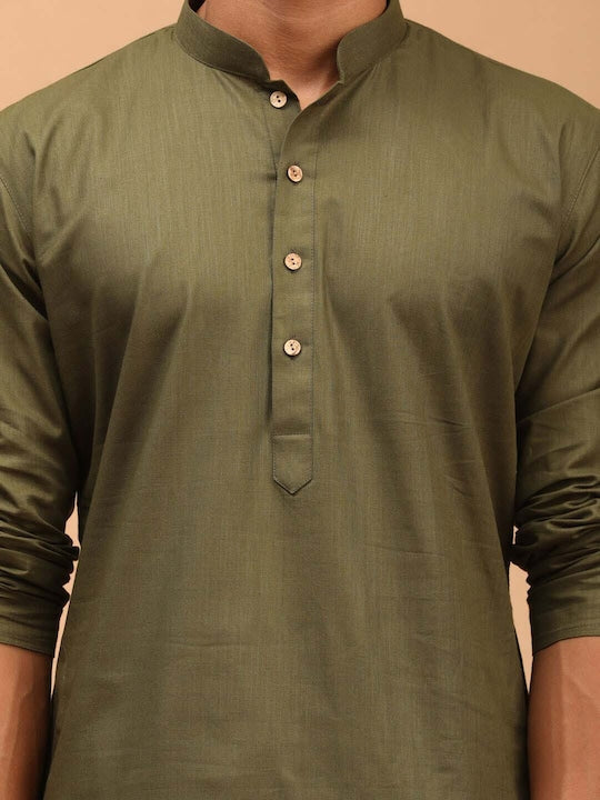 Vastramay Men Kurta with Churidar & Nehru Jacket
