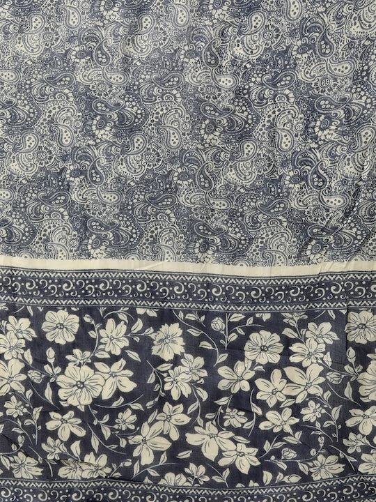 Readiprint Fashions Women Floral Printed Regular Thread Work Pure Cotton Kurta with Trousers & With Dupatta