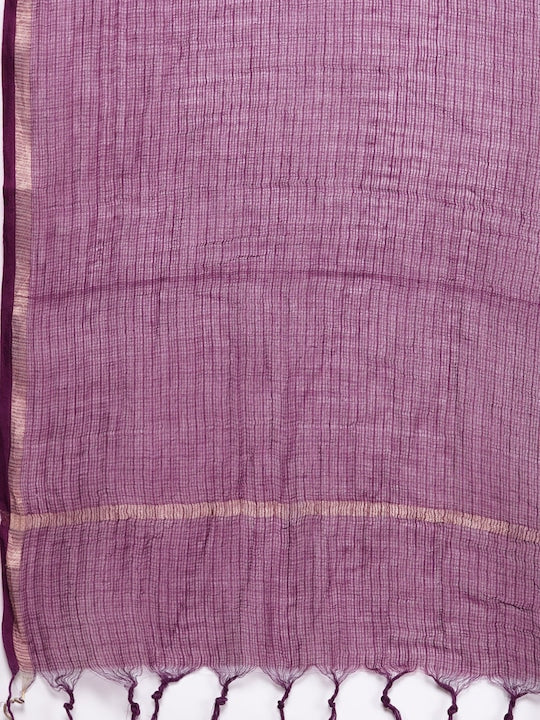 House of Pataudi Women Jashn Ethnic Motifs Yoke Design Kurta with Salwar & Dupatta