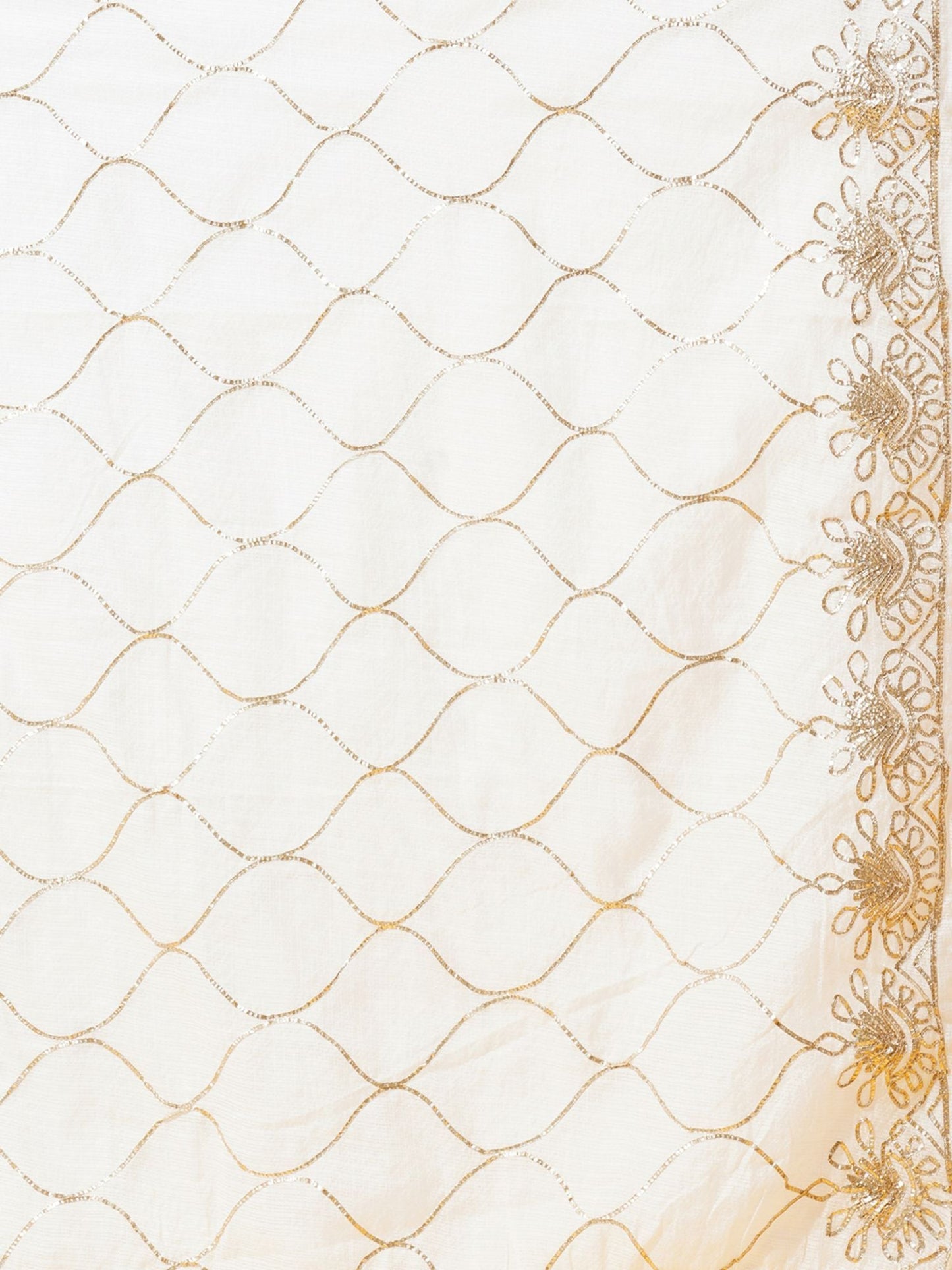 Heeposh Women Ethnic Motifs Embroidered Kurta with Dupatta (Set of 3)