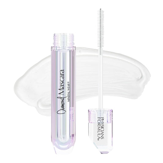 Physicians Formula Mineral Wear Diamond Mascara Clear Diamond, Dermatologist Tested, Opthahlamologist Approved, Sensitive Eyes