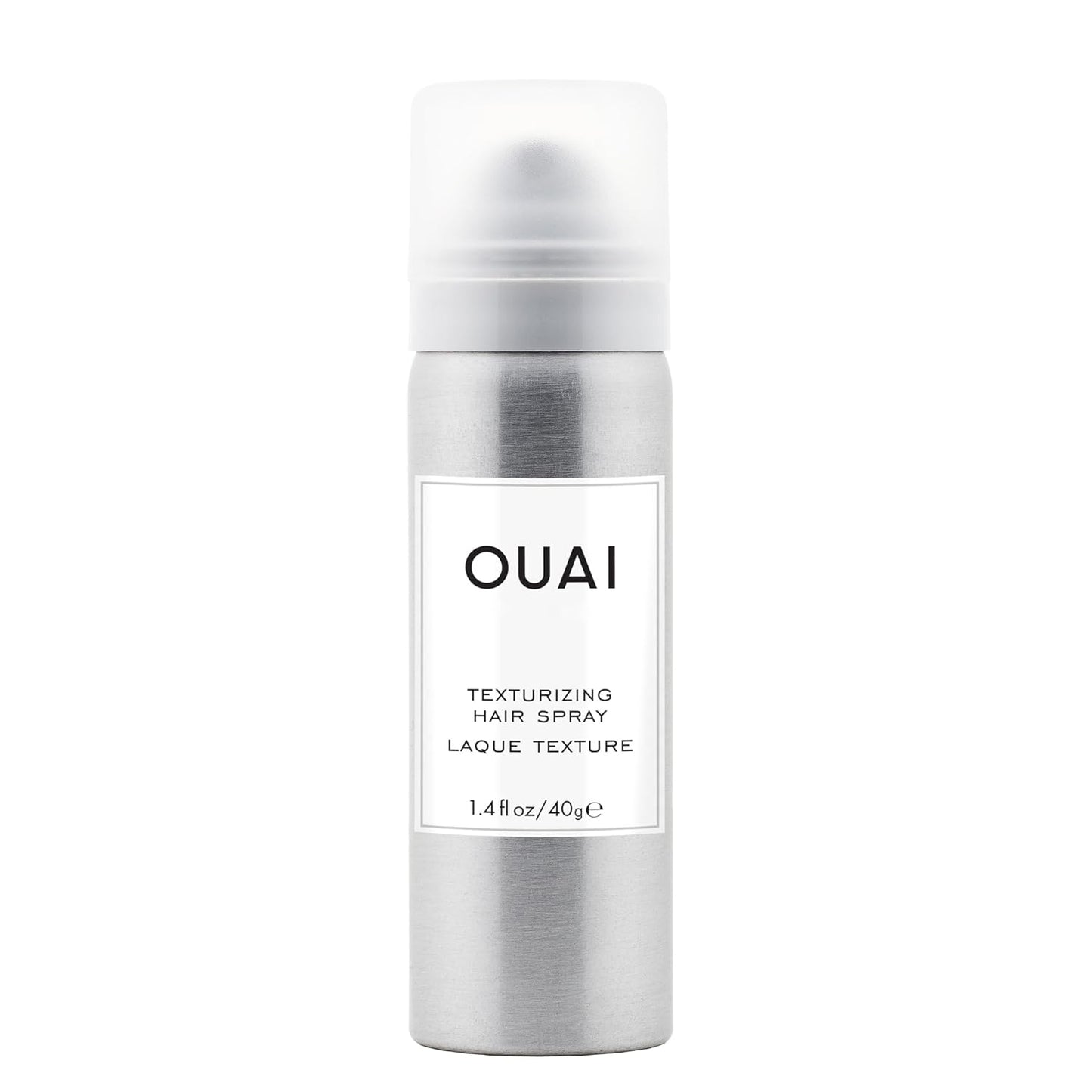 OUAI Texturizing Hair Spray Mini - Lightweight Hair Spray & Dry Shampoo - Adds Texture and Volume, Absorbs Oil & Instantly Refreshes Strands - Paraben and Sulfate Free Hair Styling Product - 1.4 fl oz