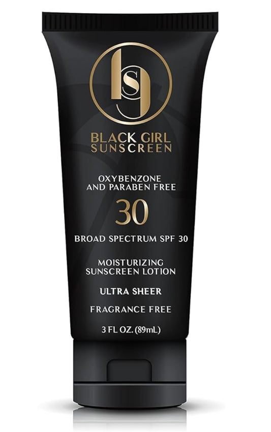 Bissport BlackGirlSunscreen SPF 30 Sunscreen - Made by Women of Color for People of Color - 3 FL OZ