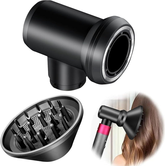 Chuancheng Diffuser and Adaptor for Dyson Airwrap Styler Into A Hair Dryer Combination