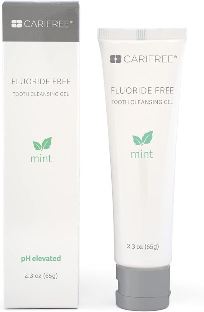 CariFree Fluoride Free Gel (Mint): Nano Hydroxyapatite | Neutralizes pH | Freshens Breath and Moistens Mouth | Dentist Recommended for Oral Care