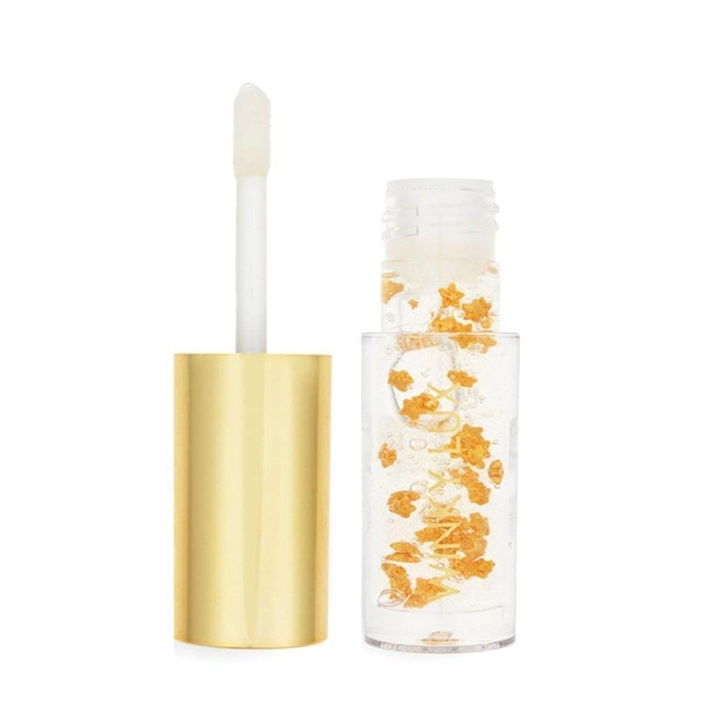 Winky Lux In The Stars Lip Oil, Non Sticky Lip Gloss Oil, Juicy Glossy Lip Balm, Vegan Hydrating Lip Oil with Jojoba Oil, Clear