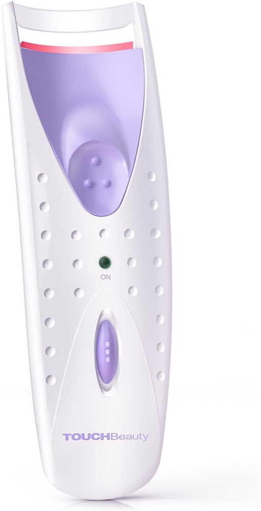 TOUCHBeauty Professional Heated Eyelash Curler with Silicone Refill Pad Curling Tool for Women Long Lasting Naturally Eyelashes TB-2003A