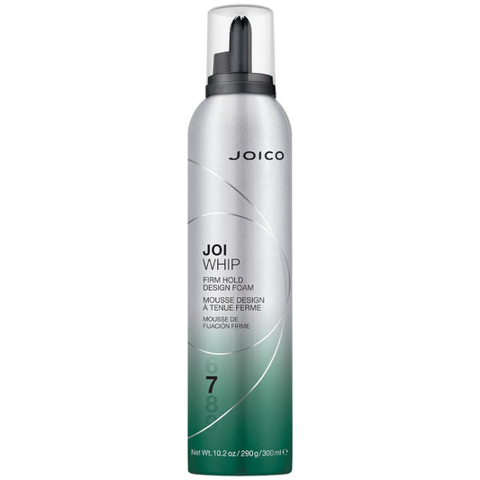 Joico JoiWhip Firm Hold Designing Foam | For Most Hair Types | Add Volume & Body | Boost Shine | Control Frizz & Flyaways | Heat, Humidity, & Pollution Protection | Silicone & Paraben Free