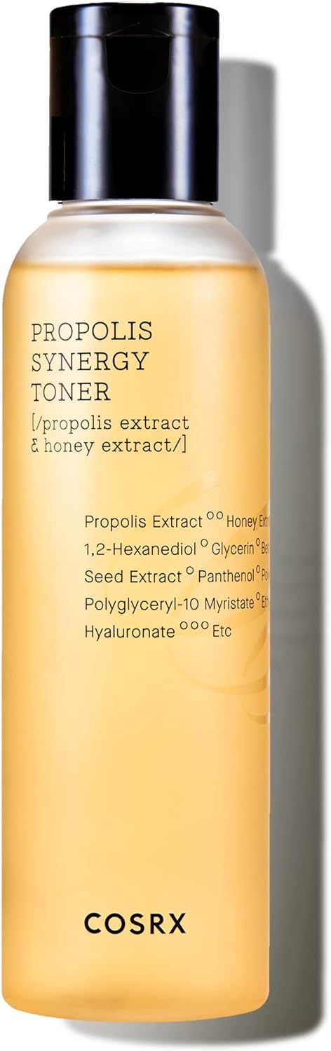 COSRX Full Fit Propolis Synergy Toner, 150ml / 5.07 fl.oz | Instant Moisture Boosting Toner, Propolis 72.6% Honey 10.7% Panthenol, Korean Skin Care