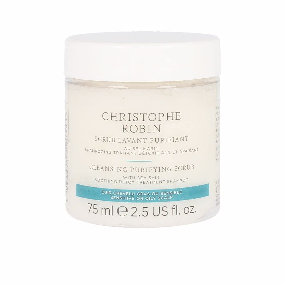 Christophe Robin Cleansing Purifying Scrub with Sea Salt Oz | Scalp