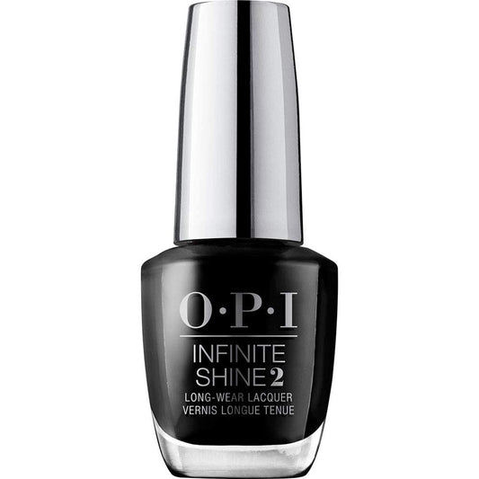 OPI Infinite Shine 2 Long-Wear Lacquer, Opaque Cr�me Finish Black Nail Polish, Up to 11 Days of Wear, Chip Resistant & Fast Drying, Black Onyx, 0.5 fl oz