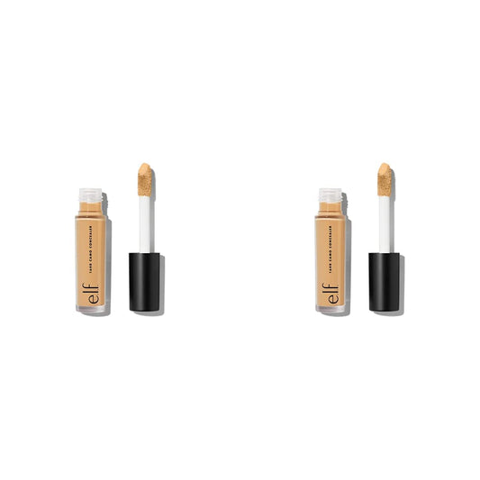 e.l.f. 16HR Camo Concealer, Full Coverage, Highly Pigmented Concealer With A Matte Finish, Crease-proof, Vegan & Cruelty-Free, Medium Sand, 0.2 Fl Oz (Pack of 2)