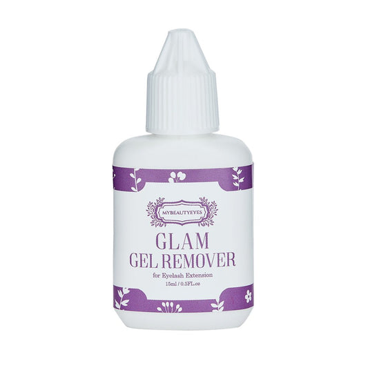 Eyelash Extension Gel Remover/Glam Gel Remover 15ml / Free Acetone/Quickly and Easily Removes Eyelash Extension Adhesive/Fast Dissolution Time