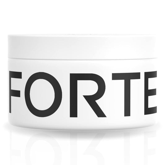 Hair Styling Cream for Men by Forte Series | Medium Hold Light Cream for Hair | Volumizing & Thickening Hair Cream for Men | Water Soluble Hair Texturizer for Easy Washout, (3 oz)