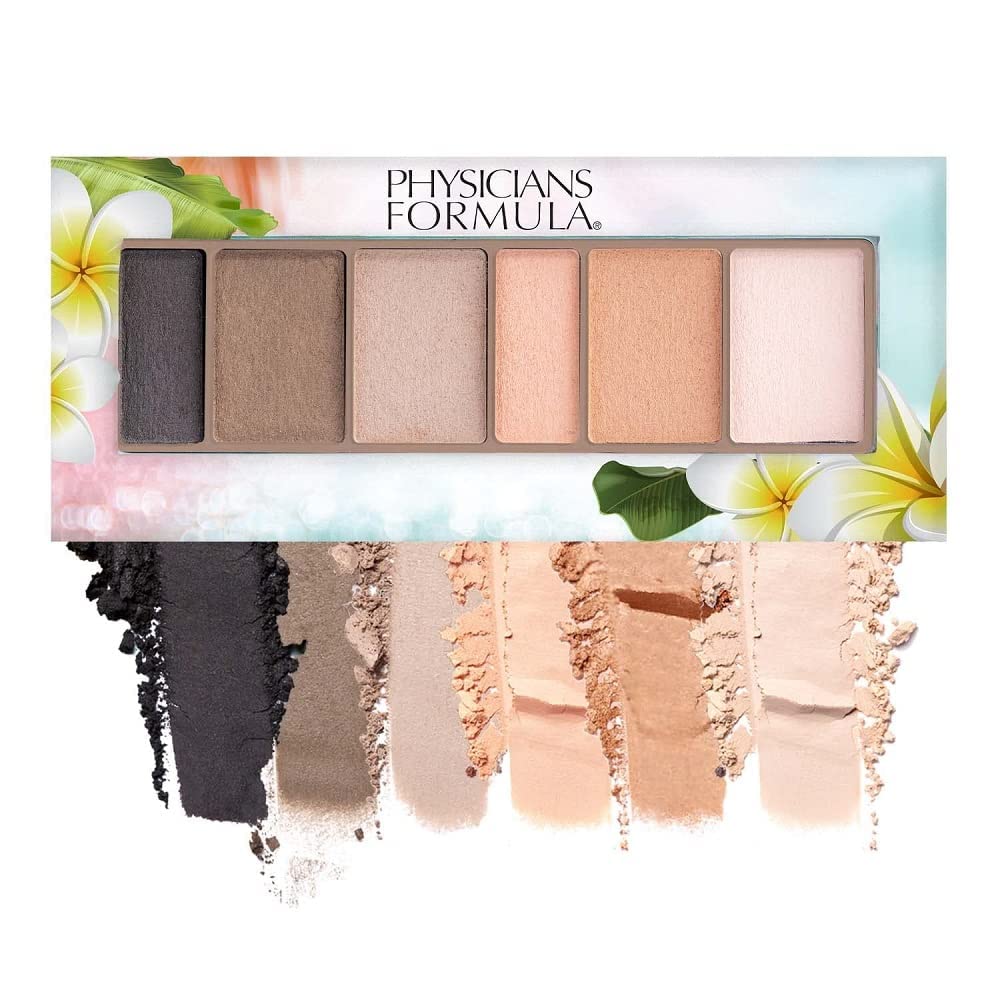 Eyeshadow Palette By Physicians Formula Matte Monoi Butter Eyeshadow Natural Matte Blushed Nudes, For Sensitive Skin, Hypoallergenic, Nourishing Moisturizing, Smooth, All Day Wear