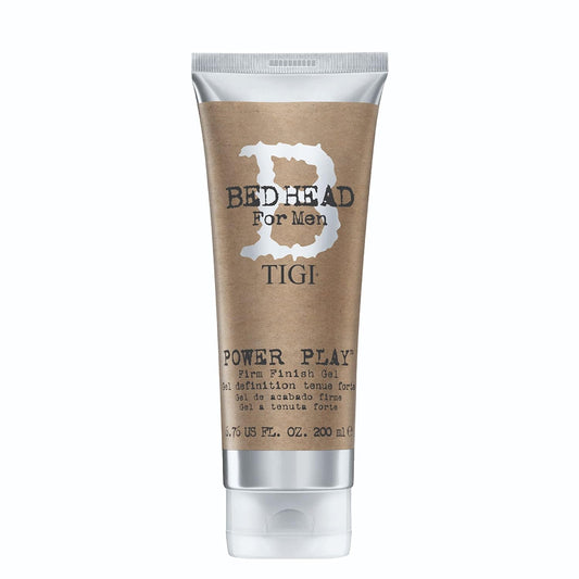 Bed Head for Men by TIGI Power Play Firm Finish Gel 6.76 Oz (Pack of 2)