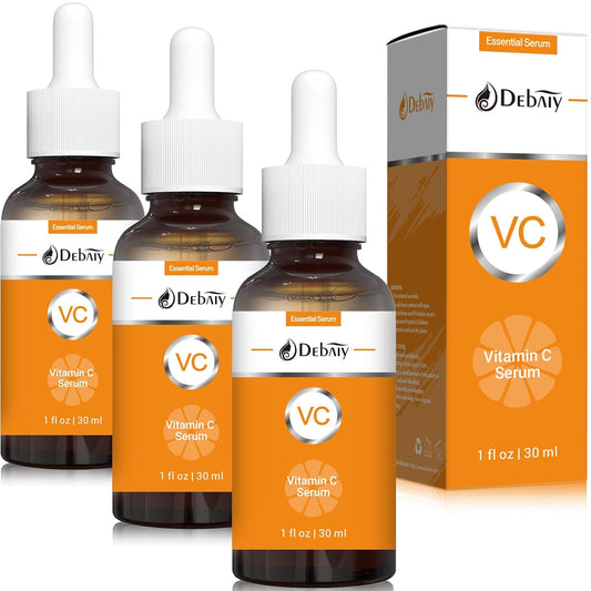 DEBAIY 3 Pack Vitamin C Serum for Face, Restores Skin Tone, Promotes Epidermal Barrier Repair (1fl oz | 30ml)