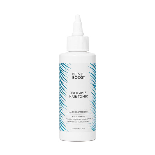 BondiBoost Procapil Hair Tonic 4.23 fl oz - Leave-In Treatment for Thinning Hair - Reduce Hair Fall + Increase Hair Density - Lightweight Non-Greasy Formula - Vegan/Cruelty-Free - Australian Made