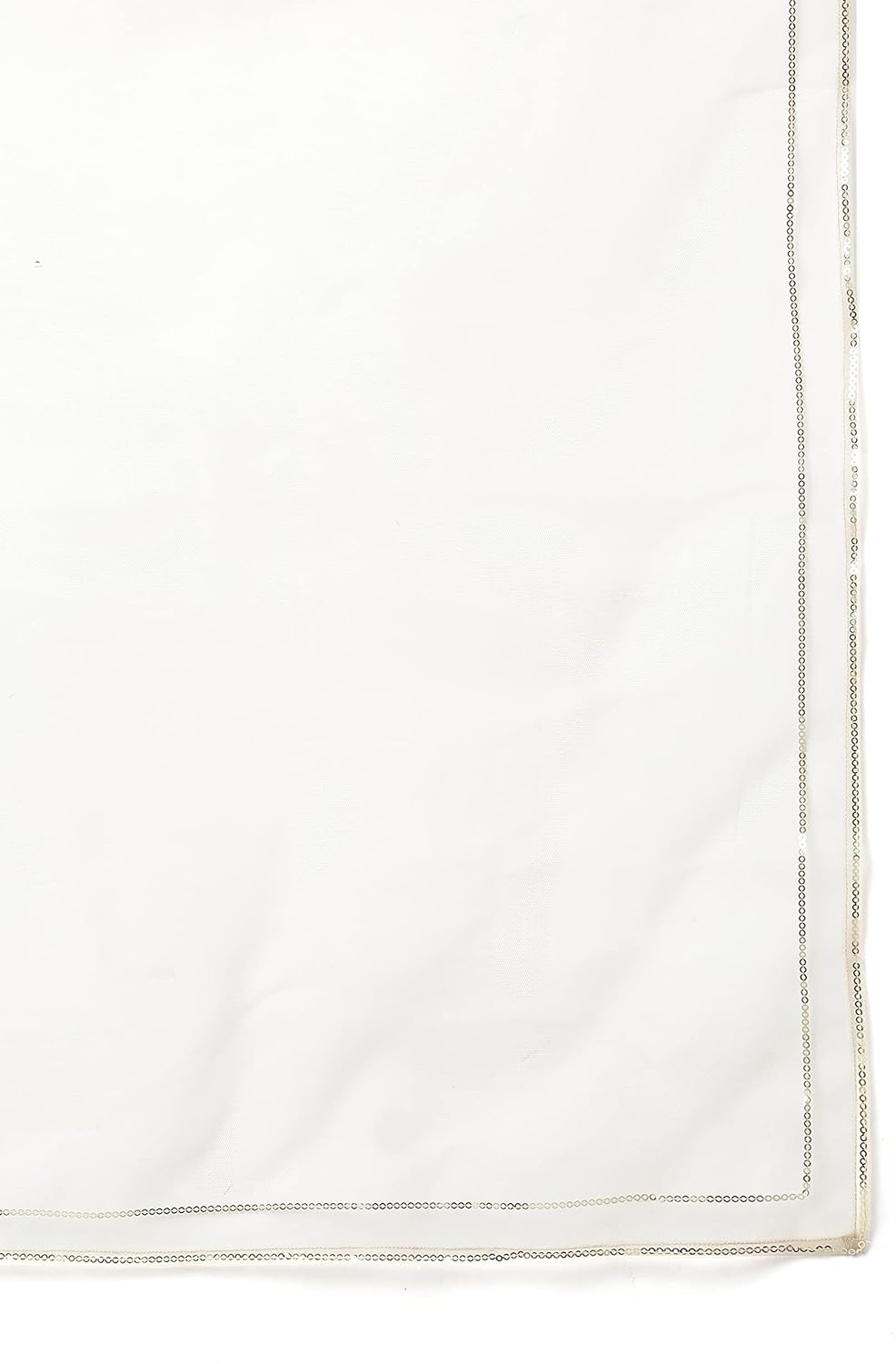 Janasya Women's Beige Poly Silk Embellished Kurta with Gharara and Dupatta