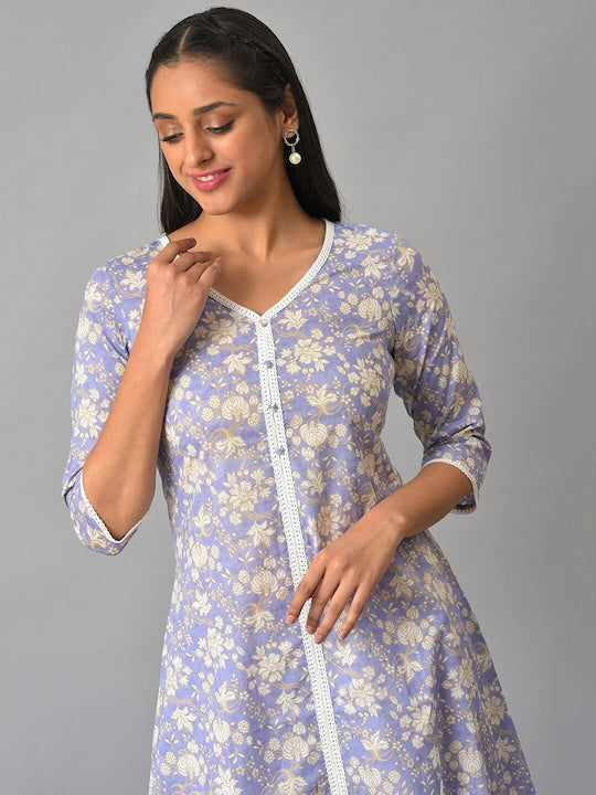 Aurelia Floral Print Kurta