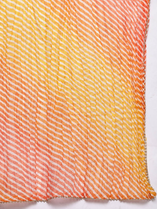 Varanga Women Embroidered Sequinned Kurta with Trousers & With Dupatta