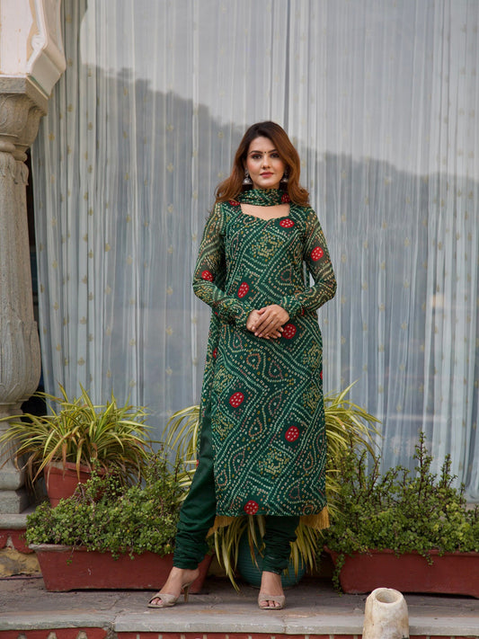 ONEWE INDIA Urvi Bandhani Set (Set of 3)