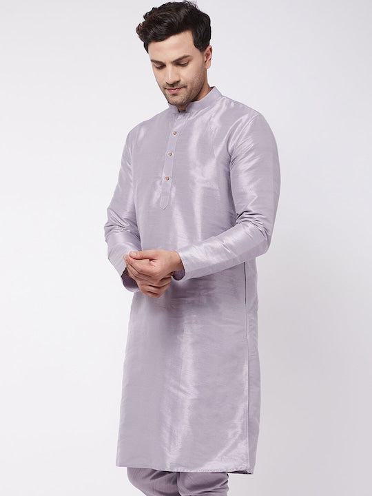 Vastramay Men Mandarin Collar Kurta
