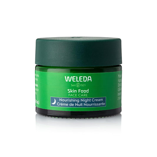 Weleda Skin Food Face Care Nourishing Night Cream, 1.3 Fluid Ounce, Plant Rich Moisturizer with Sacha Inchi Oil, Cica and Squalane