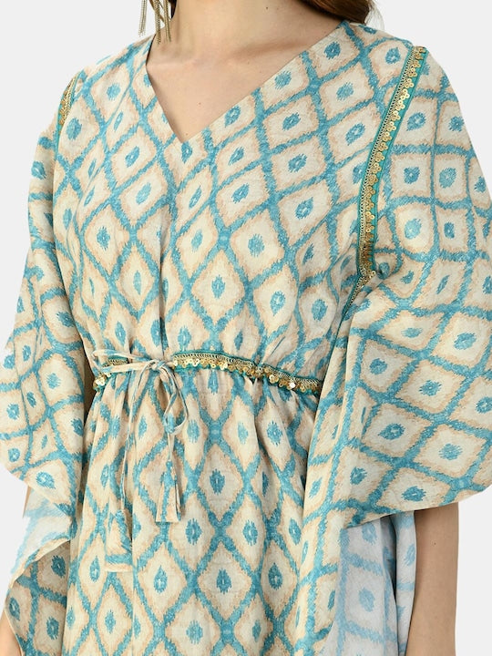 Myshka Multi Kaftan Longline Top