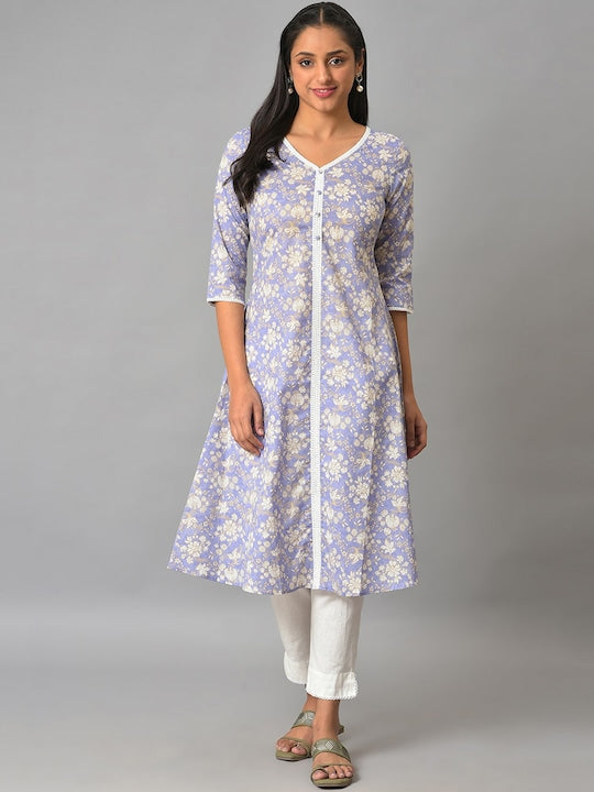 Aurelia Floral Print Kurta