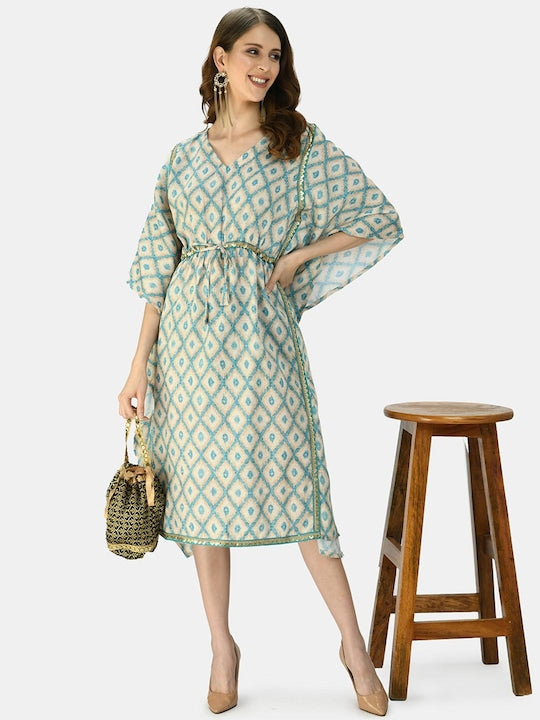 Myshka Multi Kaftan Longline Top