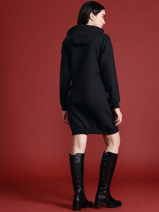 All about you Hooded Jumper Dress